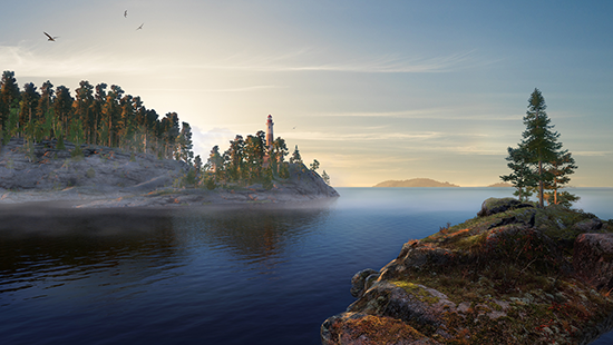 Ladoga Lake