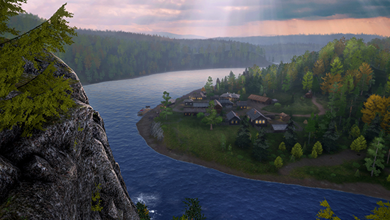 Lower Tunguska River